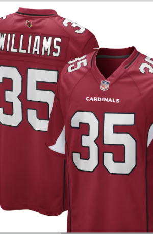 Aeneas Williams Arizona Cardinals Nike Game Retired Player Jersey