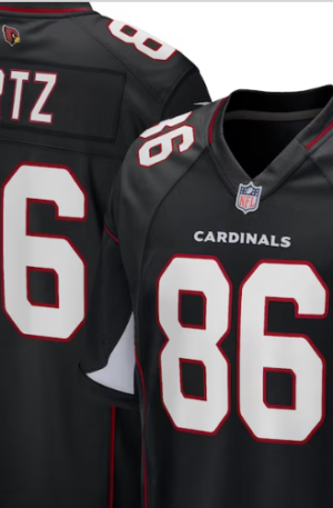 Zach Ertz Black Arizona Cardinals Jersey