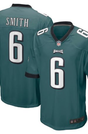 DeVonta Smith Philadelphia Eagles Nike Player Game Jersey - Midnight Green