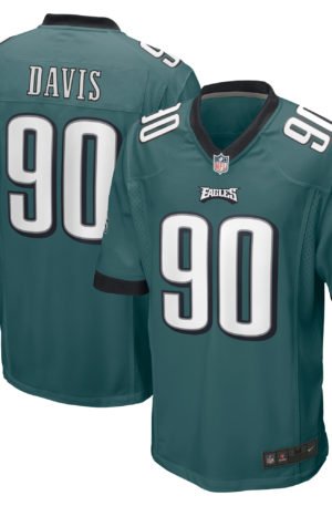 Jordan Davis Philadelphia Eagles Nike Player Game Jersey - Green