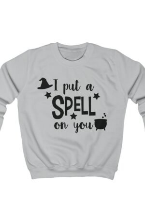 I Put A Spell On You Kids Sweatshirt