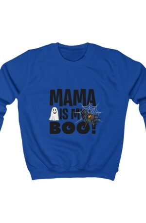 Mama Is My Boo Kids Sweatshirt