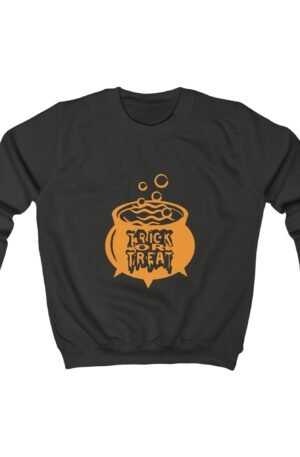 Trick Or Treat Caldron Kids Sweatshirt
