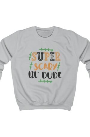 Super Scary Dude Kids Sweatshirt