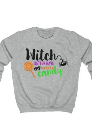 Kids Witchy Halloween Sweatshirt
