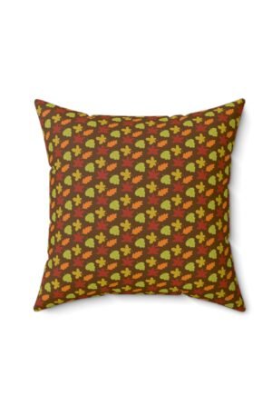 Leaf Pattern Pillow
