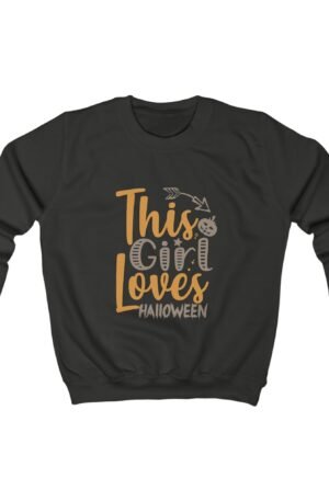 Halloween Heart Kids Sweatshirt