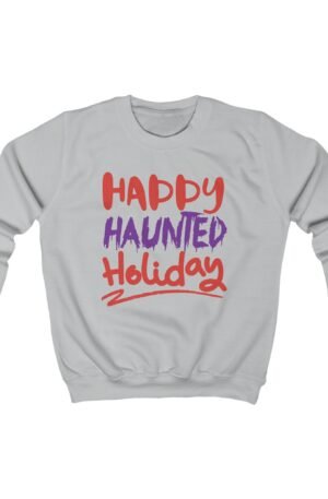 Happy Haunted Holiday Kids Sweatshirt