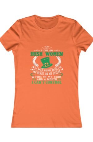 I am an Irish woman Women's Tee