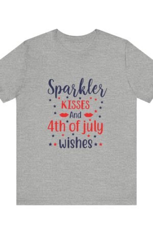 Sparkler Kisses Fourth of July Tee