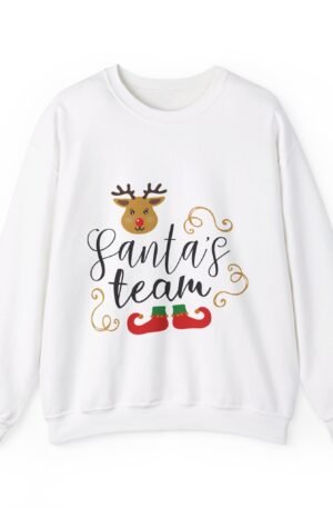 Santa's Team Crewneck Sweatshirt