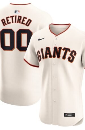 San Francisco Giants Nike Home Elite Pick-A-Player Retired Roster Jersey - Cream