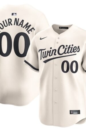 Minnesota Twins Nike Home Replica Custom Jersey - White