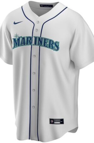 Seattle Mariners Nike Home Replica Custom Jersey - White