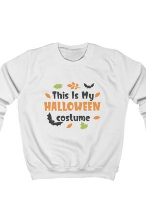 This Is My Halloween Costume Kids Sweatshirt