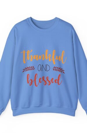 When life gives you lemons, wear our Thankful and Blessed Crewneck Sweatshirt and remember all the sweet blessings in your life.