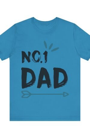 No 1 Dad Unisex Tee - Father's Day Gift