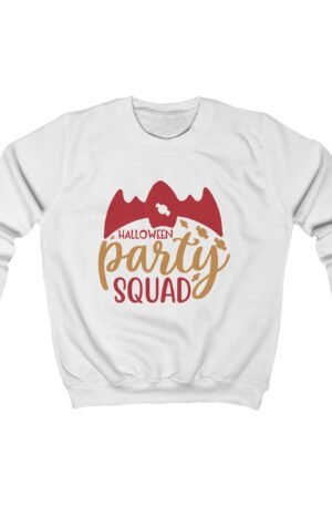 Halloween Party Squad Kids Sweatshirt