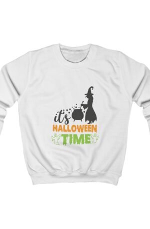Halloween Time Kids Sweatshirt