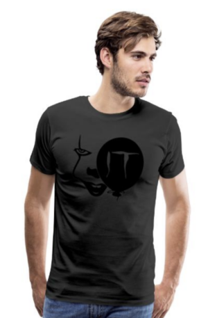 IT Is Here With a Balloon Men's Premium T-Shirt