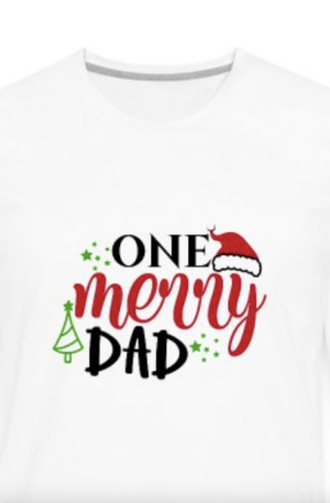 One Merry Dad Men's Premium Long Sleeve T-Shirt