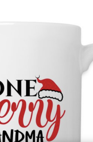 One Merry Grandma Coffee/Tea Mug