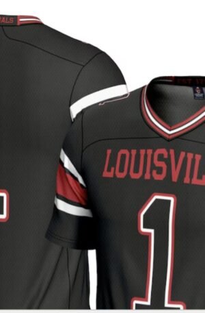 #1 Louisville Cardinals GameDay Greats Football Jersey - Cardinal