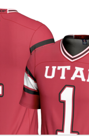 #1 Utah Utes GameDay Greats Football Jersey