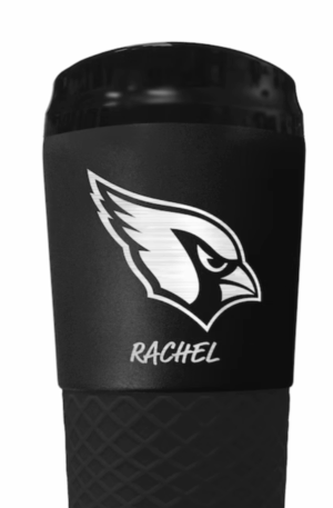 Arizona Cardinals 24oz. Personalized Stealth Draft Beverage Cup - Black