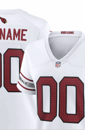 Arizona Cardinals Nike Women's Custom Game Jersey - White