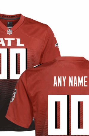 Atlanta Falcons Nike Youth Alternate Custom Game Jersey - Red
