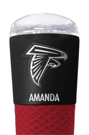 Atlanta Falcons 24oz. Personalized Team Color Draft Tumbler