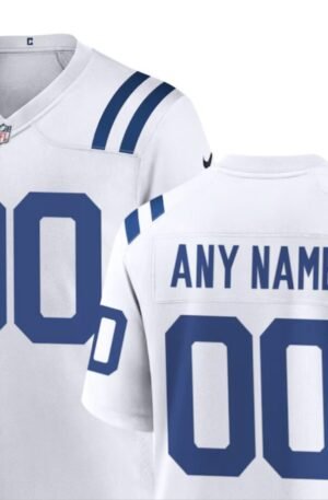 Indianapolis Colts Nike Custom Game Jersey - White
