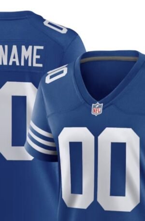 Indianapolis Colts Nike Women's Alternate Custom Jersey - Royal