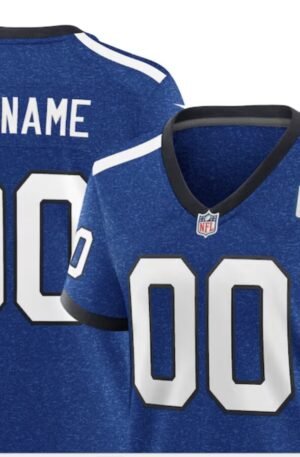 Indianapolis Colts Nike Women's Indiana Nights Alternate Custom Game Jersey - Royal