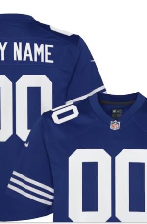 Nike Indianapolis Colts Youth Custom Game Jersey - Royal