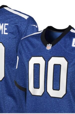 Indianapolis Colts Nike Youth Indiana Nights Alternate Custom Game Jersey - Blue