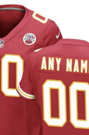 Kansas City Chiefs Nike Women's Custom Game Jersey - Red