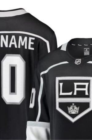 Los Angeles Kings Fanatics Home Breakaway Custom Jersey - Black