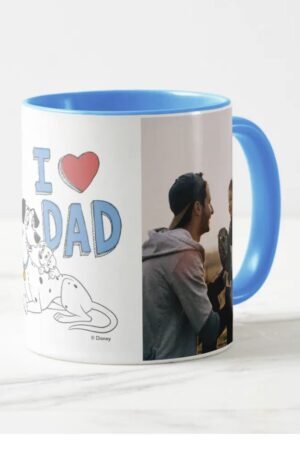 101 Dalmations - I Love Dad Photo Mug