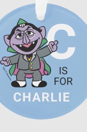 Count von Count | Personalized Name with Photo Ornament