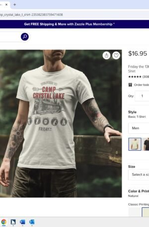 Friday the 13th | Welcome to Camp Crystal Lake T-Shirt