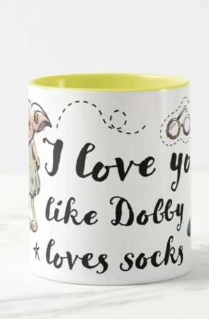 I Love You Like Dobby Loves Socks Mug
