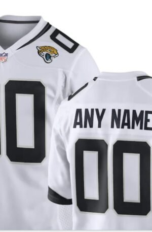 Jacksonville Jaguars Nike Custom Game Jersey - White