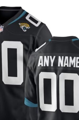 Jacksonville Jaguars Nike Youth Custom Team Color Alternate Game Jersey - Black