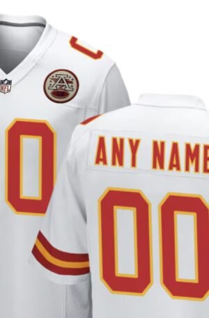 Kansas City Chiefs Nike Custom Game Jersey - White