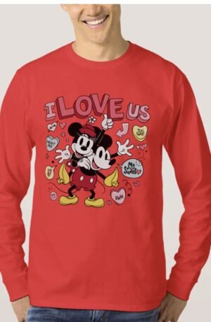 Mickey Mouse & Minnie Mouse | I Love Us T-Shirt