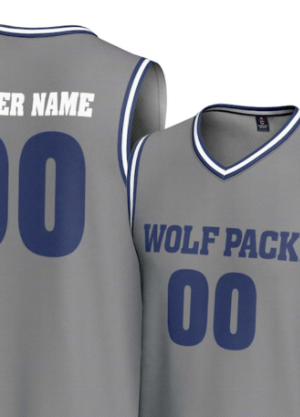 Nevada Wolf Pack GameDay Greats NIL Pick-A-Player Men's Basketball Lightweight Jersey - Gray