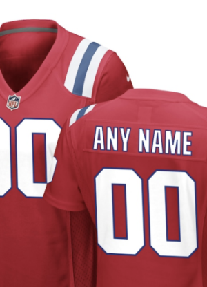 New England Patriots Nike Women's Alternate Custom Jersey