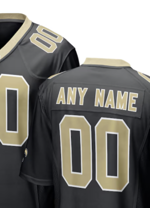 New Orleans Saints Nike Custom Game Jersey - Black